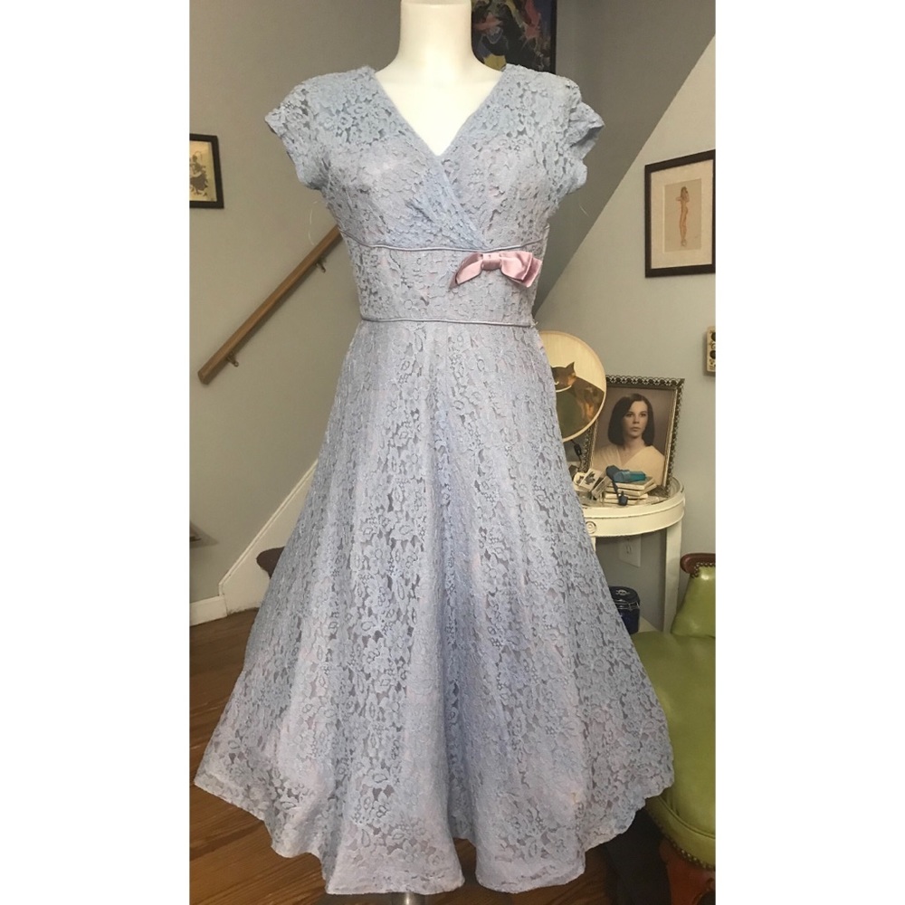 SOLD! Vintage 50’s R&K Originals lace dress